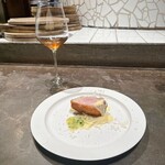 ドンブラボー - 豚
      （岩中豚のカツレツ＆キャベツの千切り、ストラッキーノ＆パルミジャーノ、にんにく＆ハーブ＆レモンソース、西洋わさび）