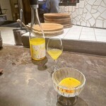 ドンブラボー - 蜜柑
      （マジョラムのアイス、みかん、コリアンダーシード、ホワイトチョコ）