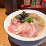 荒町商店中華そば ふじやま - 特製追サバ節