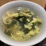 中華食堂わんちゃん - 卵スープ