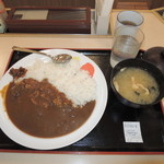 松屋 - オリジナルカレー並　350円