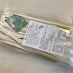 須崎食料品店 - ◆ 半生うどん (裏)