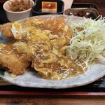 Kakureammaruichi - 日替り800円 チキンかつ玉子ソース