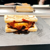 西麻布 焼肉 X - 但馬玄バーグサンド