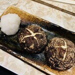 すずめ - しいたけ焼き