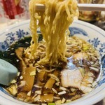 すずめ - 米沢ラーメン　半分