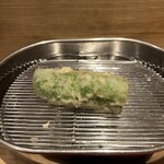 てんぷら 深町 - 万願寺とうがらし