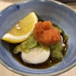 旬菜和味 - ゴマフグ白子湯引き