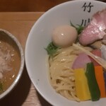 麺処 竹川 - つけめん　ツケダレも特徴アリ