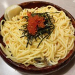 スパゲティ ダン - 【タラコイクライカサザエ】(¥1580)+【大盛り】(¥200)