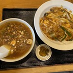 四川チャイナ - 四川ホイ飯　ミニマーボー麺