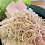 麺屋　たか - 初めての細縮れ麺！美味しかった