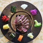 キッチンSHU LaBo - コースの伊万里牛肉です。