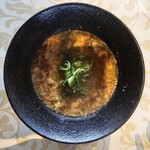 キッチンSHU LaBo - 伊万里牛ラーメン後の雑炊です。