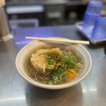 立喰うどん・そば　大和庵 - 月見かき揚げそば＠450円