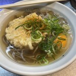 立喰うどん・そば　大和庵 - かき揚げそばに生卵入り