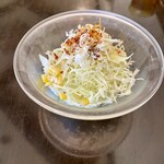 Gochisou Omuraisu Kan Nekome - たっぷりお野菜のボウルサラダ付き