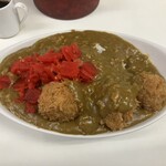 ライスカレー まんてん - 福神漬けでオメカシ