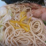 麺屋 猪一 離れ - 柚子を散らして