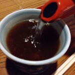 室町砂場 - 蕎麦湯♩