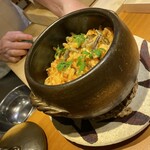 らん亭～ 美日庵 - カリッと揚がった桜エビにわらびのねっとり感がたまりませーん