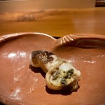 らん亭～ 美日庵 - 身の本体部分は炭焼きで　ギュッと旨みの詰まった内臓が口の中で爆発して悲鳴の出る美味さです