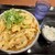 丸亀製麺 - 料理写真:トマたまカレーうどん（野菜かき揚げのせ）