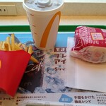 マクドナルド - ダブルチーズバーガーセット