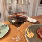 自家製パスタと炭火焼き Cinque5 - 赤ワイン(バローロ)