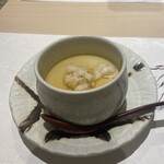 248614204 - 蟹の味入り茶碗蒸し