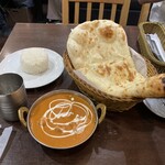 本格的インド・ネパール料理 シバ - バターチキンカレー+小ライス