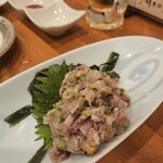 釣りあじ食堂 - イワシのなめろう