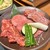 焼肉 さくら - 料理写真:贅沢な3点盛り(上タン(しお)、黒毛和牛カルビ、黒毛和牛ロース)