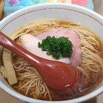中華そば たかばん - 中華そば 880円 細麺大盛 100円