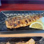Daimyou Yaburekabure - この日の焼魚は脂の乗ったサバの塩焼きでした。