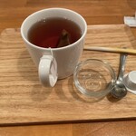 えだおね - ランチセットの紅茶