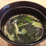 すしやのたい悟 - お吸い物
