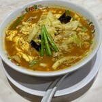 餃子の王将 - 豚辛ラーメン 手作りカレー醬味