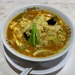 餃子の王将 - 豚辛ラーメン 手作りカレー醬味