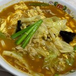 餃子の王将 - 豚辛ラーメン 手作りカレー醬味