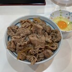 gyuudonsemmonsambo - 並 玉子（710円）