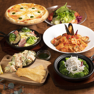 【カジュアルプラン】♪ピザやパスタが楽しめる！お手ごろ価格のプラン♪ : イタリアンダイニングDONA 相鉄ライフ三ツ境店 （ドナ ...