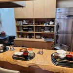 くずし割烹 樋ぐち - 皆さんが帰られて写真を1枚。