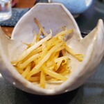 くずし割烹 樋ぐち - ちょっと食べた後なので、すみません。