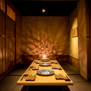 完全個室！ゆったりとした空間でお食事をお楽しみいただけます！