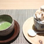 神戸元町 野菜庵 スガハラ - 抹茶、お醤油黒糖ミルクのかき氷