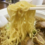 チャーシューラーメン・福水 - 麺は多めでしたよ