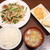 東京餃子酒場 - 料理写真:ランチのニラレバ炒めセット