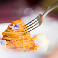 シチリア名物 生ウニのクリーミースパゲッティ