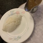 銀座伊織 - メインの牛すじカレー